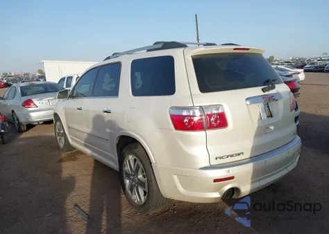 2012 GMC Acadia Denali z USA, uszkodzony, nr VIN 1GKKVTED3CJ197014